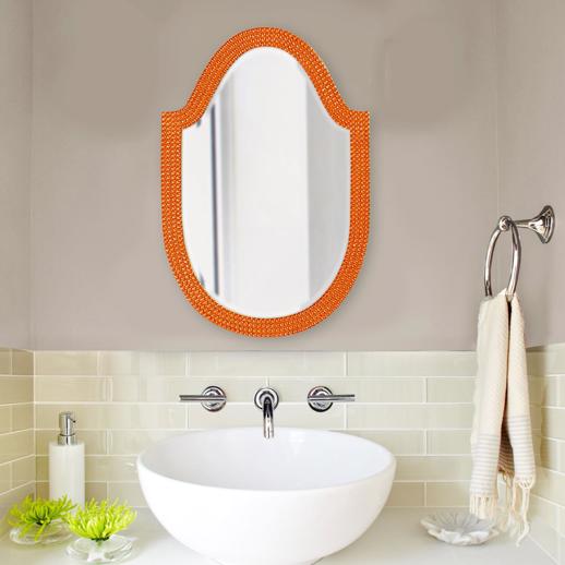  Mirrors Mirrors Lancelot Mirror - Glossy Orange