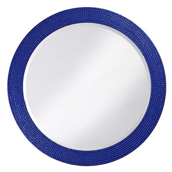 Vinyl Wall Covering Mirrors Mirrors Lancelot Mirror - Glossy Royal Blue