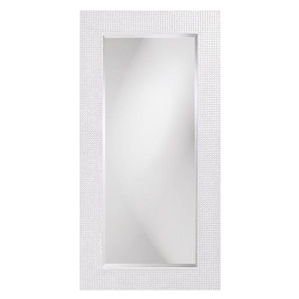 Vinyl Wall Covering Mirrors Mirrors Lancelot Mirror - Glossy White