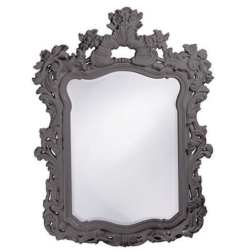  Mirrors Mirrors Turner Mirror - Glossy Charcoal