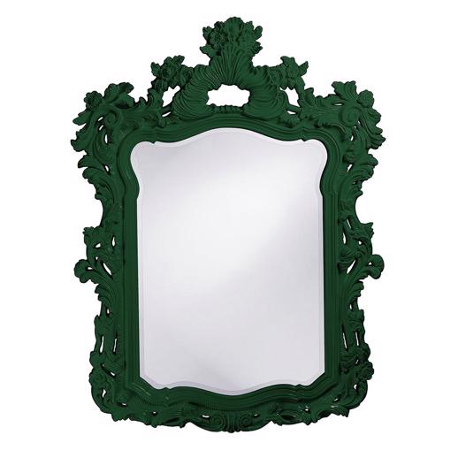  Mirrors Mirrors Turner Mirror - Glossy Hunter Green