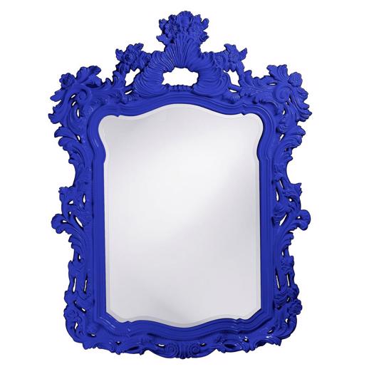  Mirrors Mirrors Turner Mirror - Glossy Royal Blue