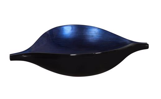  Accessories Accessories Cobalt Blue Wood Bowl