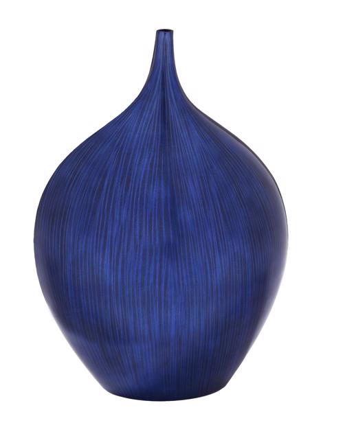  Accessories Accessories Cobalt Blue Wood Vase - small