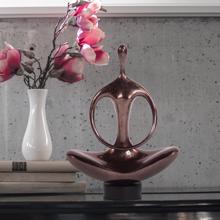 Abstract Yoga Silhouette Sculpture