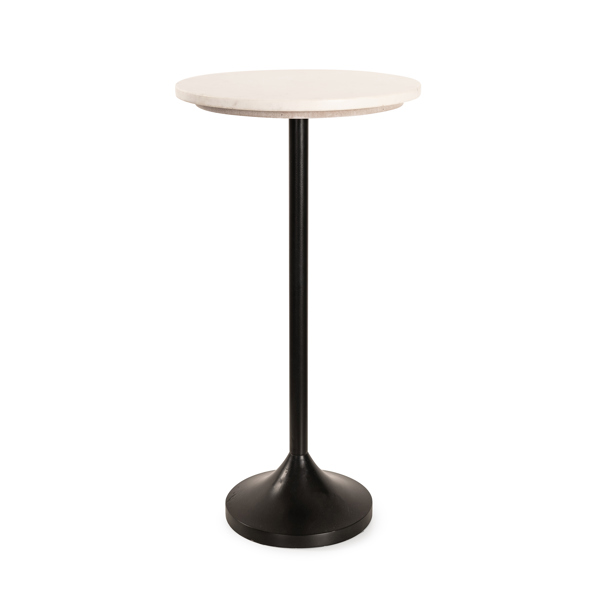Vinyl Wall Covering Accent Furniture Accent Furniture Orion Black Marble Top Table - Large