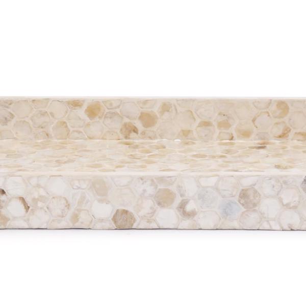 Vinyl Wall Covering Accessories Accessories Rectangular Capiz Shell Tray