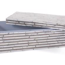 Julianna Rectangular Mother of Pearl Low Box