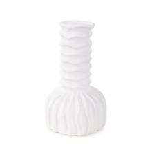 Herring Bulbous Abstract Vase- Tall