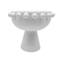 Pom Pom Pedestal Vase