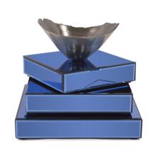 Sapphire Set of 3 Mirrored Platforms