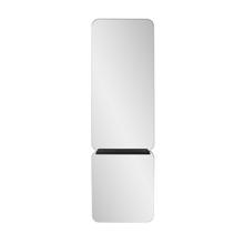 Gropius Modern Entryway Mirror with Shelf