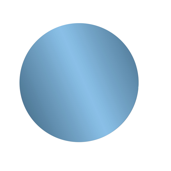 Vinyl Wall Covering Mirrors Mirrors Balducci Round Sapphire Blue Mirror Large