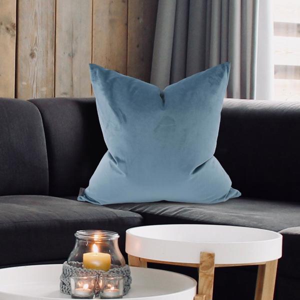 Vinyl Wall Covering Textiles Textiles 24 x 24 Bella Teal Pillow - Poly Insert