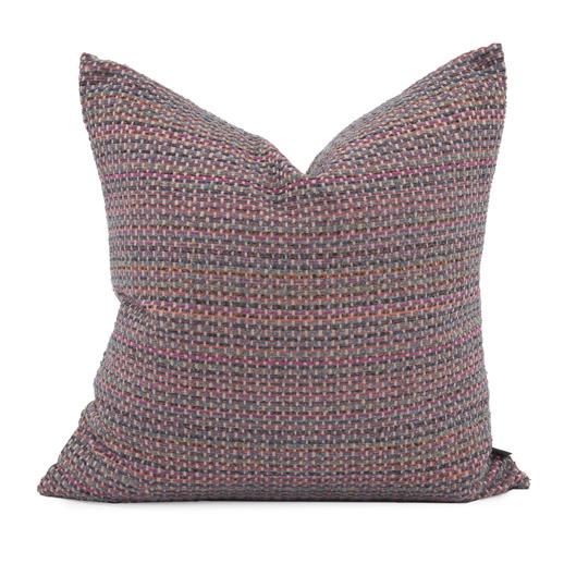  Textiles Textiles 24 x 24 Alton Berry Pillow  - Down Fill