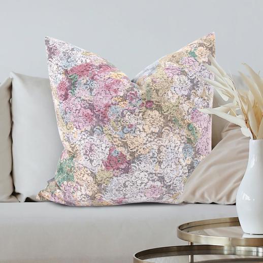  Textiles Textiles 24 x 24 Stanton Blush Pillow - Poly Insert