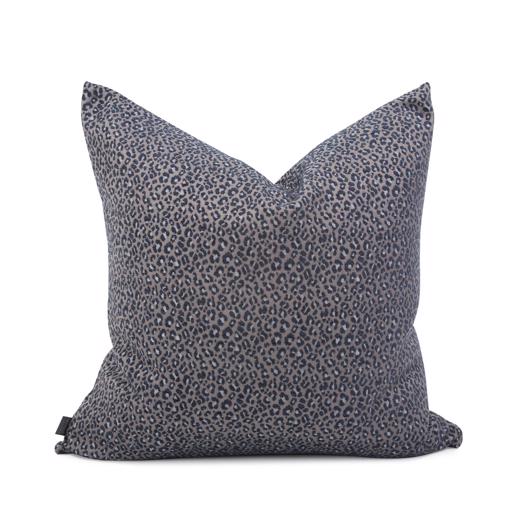  Textiles Textiles 24 x 24 Pillow Lynx Indigo - Poly Insert