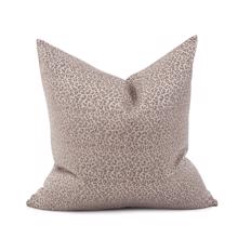 24 x 24 Pillow Lynx Taupe - Poly Insert