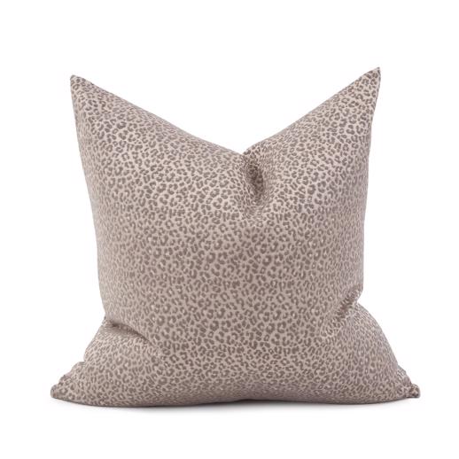  Textiles Textiles 24 x 24 Pillow Lynx Taupe - Poly Insert