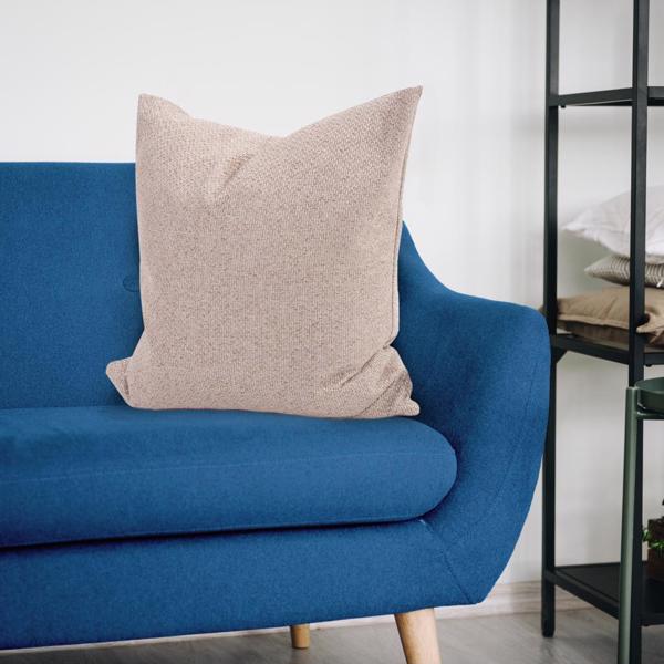 Vinyl Wall Covering Textiles Textiles 24 x 24 Pillow Panama Sand  - Poly Insert