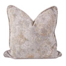 24 x 24 Pillow Baroque Mercury  - Down Insert