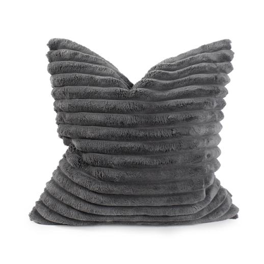  Textiles Textiles Pillow 24 x 24 Shar Pei Charcoal - Poly Insert