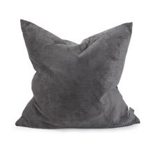 Pillow 24 x 24 Pana Charcoal - Poly Insert