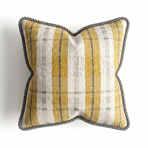  Textiles Textiles Roper Mustard 24x24 Down Filled Pillow