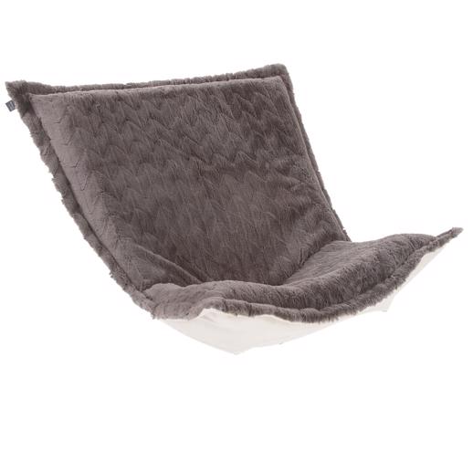  Accent Furniture Accent Furniture Puff Chair Cushion Angora Stone (Cushion and Cover