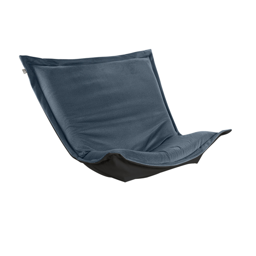  Accent Furniture Accent Furniture Puff Chair Cushion & Cover Qivuit Blue