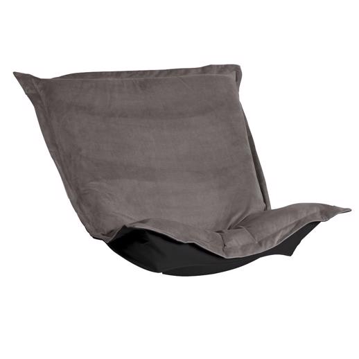  Accent Furniture Accent Furniture Puff Chair Cushion Bella Pewter (Cushion and Cover