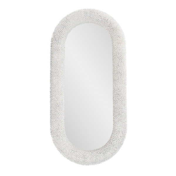 Vinyl Wall Covering Mirrors Mirrors Coralline Oversized Oval Mirror