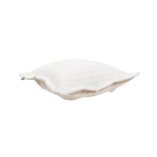 Puff Ottoman Cover & Cushion Shar Pei White/Natural