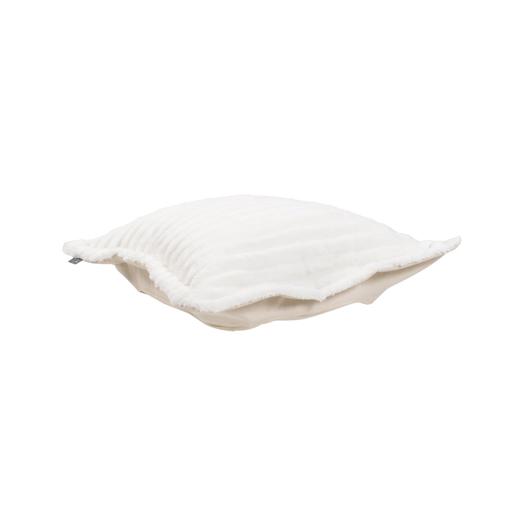  Accent Furniture Accent Furniture Puff Ottoman Cover & Cushion Shar Pei White/Natural