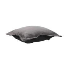Puff Ottoman Cover & Cushion Pana Charcoal/Natural