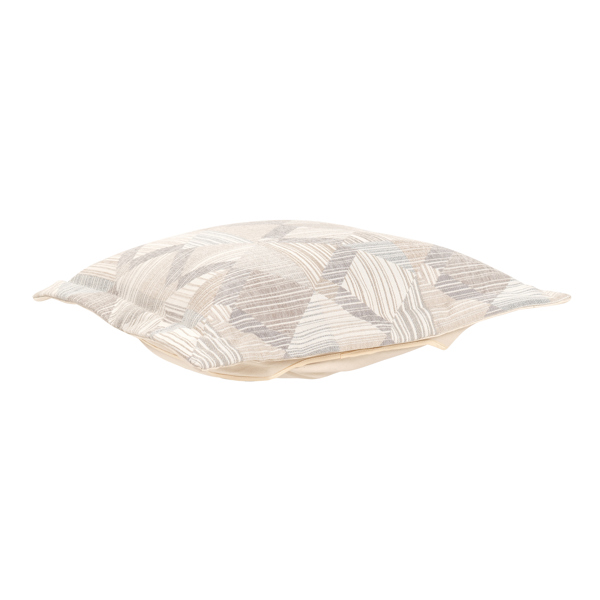 Vinyl Wall Covering Accent Furniture Accent Furniture Puff Ottoman Cushion & Cover Prisma Natural