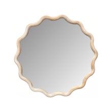 Pine Ripples Round Mirror