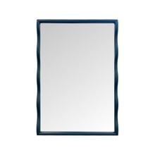 Willow Scalloped Mirror Blue