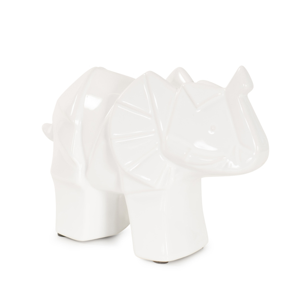Vinyl Wall Covering Accessories Accessories Lucky White Elephant Sculpture - Small