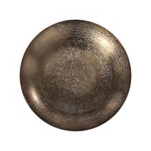 Deep Bronze Aluminum Tray & Wall Art with Chisel T