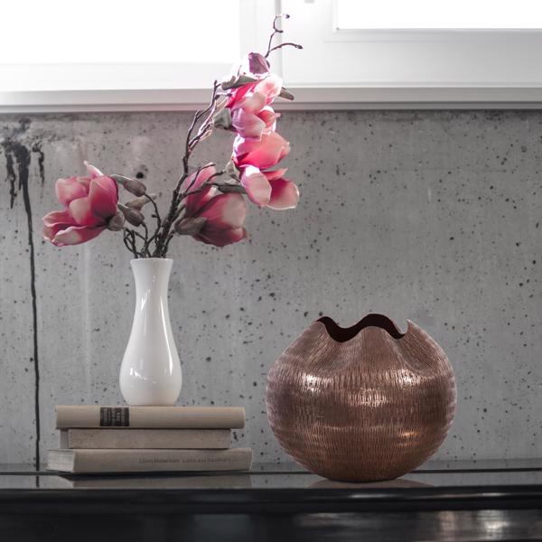 Vinyl Wall Covering Accessories Accessories Textured Deep Copper Aluminum Pinched Top Globe Va