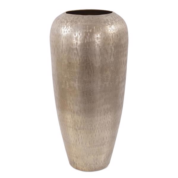 Vinyl Wall Covering Accessories Accessories Etched Crossways Classic Torpedo Vase, Large