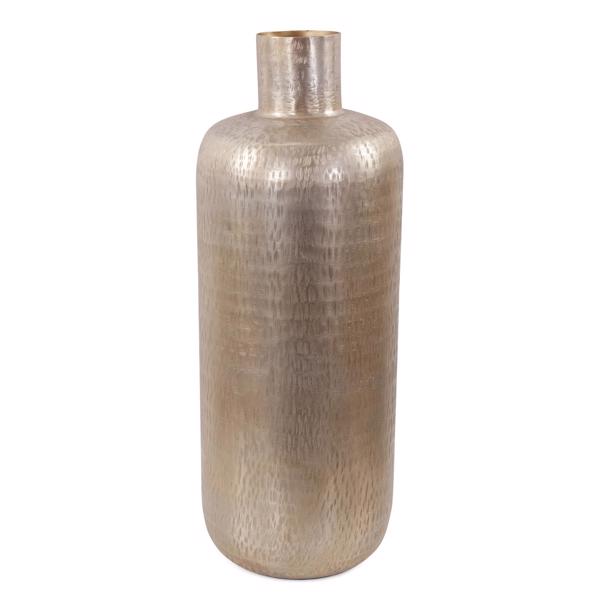 Vinyl Wall Covering Accessories Accessories Etched Crossways Short Neck Bottle Vase, Large