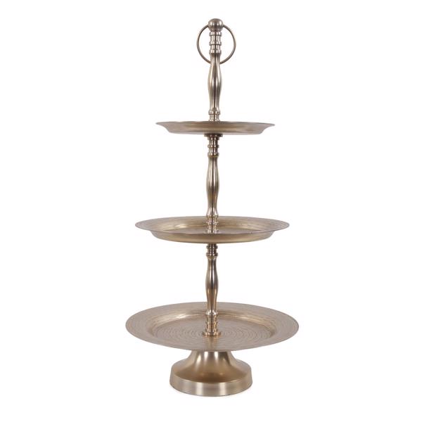 Vinyl Wall Covering Accessories Accessories Hammered Em Dash 3 Tiered Service Tray