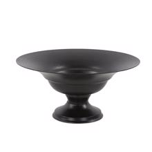 Hammered Em Dash Wide Rim Shallow Bowl, Small