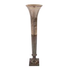 Golden Ore Oversized Fluted Vase