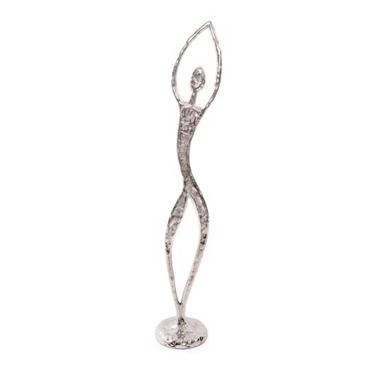  Accessories Accessories Free Spirited Dancer in Polished Silver Cast Alumi