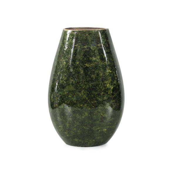 Vinyl Wall Covering Accessories Accessories Renaldi Emerald Gold Torpedo Vase- Tall