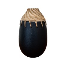Jericho Black Vase - Large