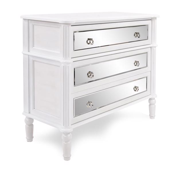 Vinyl Wall Covering Accent Furniture Accent Furniture Madison Antique White Cabinet